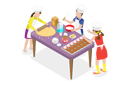 پیش‌نمایش فایل kids-baking-cakes-9913929 از پک مجموعه موضوعات متنوع ۰۷۳