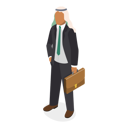 پیش‌نمایش فایل arab-businessman-standing-with-suitcase-9945184 از پک مجموعه موضوعات متنوع ۰۷۶