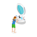 پیش‌نمایش فایل child-doing-its-morning-and-evening-routine-in-front-of-mirror-9945188 از پک مجموعه موضوعات متنوع ۰۷۶