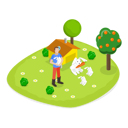 پیش‌نمایش فایل farmer-playing-with-their-pet-rabbits-in-his-farm-9945198 از پک مجموعه موضوعات متنوع ۰۷۶