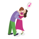 پیش‌نمایش فایل happy-couple-kissing-each-other-9945167 از پک مجموعه موضوعات متنوع ۰۷۶