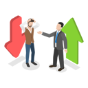 پیش‌نمایش فایل two-businessman-talking-about-stack-market-fluctuation-9945181 از پک مجموعه موضوعات متنوع ۰۷۶