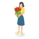 پیش‌نمایش فایل girl-holding-flower-bouquet-9976496 از پک مجموعه موضوعات متنوع ۰۷۷