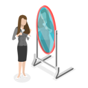 پیش‌نمایش فایل girl-standing-near-mirror-9976505 از پک مجموعه موضوعات متنوع ۰۷۷