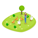 پیش‌نمایش فایل girl-at-poultry-farming-9940695 از پک مجموعه موضوعات متنوع ۰۷۵