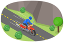 پیش‌نمایش فایل biker-riding-and-road-travel-by-bike-10053204 از پک مجموعه موضوعات متنوع ۰۸۱
