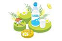 پیش‌نمایش فایل cow-milk-and-organic-farming-product-10053185 از پک مجموعه موضوعات متنوع ۰۸۰