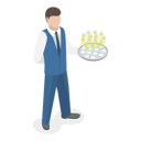 پیش‌نمایش فایل hotel-worker-10400406 از پک مجموعه موضوعات متنوع ۰۸۶
