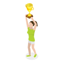 پیش‌نمایش فایل lady-with-winning-trophy-10400425 از پک مجموعه موضوعات متنوع ۰۸۶