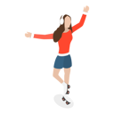پیش‌نمایش فایل roller-skating-girl-10400402 از پک مجموعه موضوعات متنوع ۰۸۶