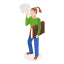 پیش‌نمایش فایل smoking-lady-10400463 از پک مجموعه موضوعات متنوع ۰۸۷