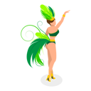 پیش‌نمایش فایل brazilian-samba-dancer-dancing-at-carnival-10400498 از پک مجموعه موضوعات متنوع ۰۸۸