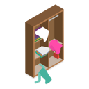 پیش‌نمایش فایل messy-cupboard-with-clothes-lying-all-over-10400530 از پک مجموعه موضوعات متنوع ۰۸۸