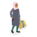 پیش‌نمایش فایل muslim-woman-in-hijab-doing-shopping-10400531 از پک مجموعه موضوعات متنوع ۰۸۸