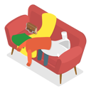 پیش‌نمایش فایل person-having-messy-house-with-clothes-lying-all-over-sofa-10400640 از پک مجموعه موضوعات متنوع ۰۹۰