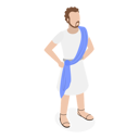 پیش‌نمایش فایل roman-person-standing-wearing-traditional-roman-outfit-10400632 از پک مجموعه موضوعات متنوع ۰۹۰