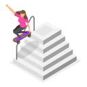 پیش‌نمایش فایل girl-is-doing-street-skating-10400947 از پک مجموعه موضوعات متنوع ۱۰۳