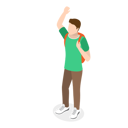 پیش‌نمایش فایل boy-is-waving-his-hand-10401025 از پک مجموعه موضوعات متنوع ۱۰۲