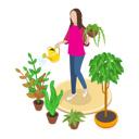 پیش‌نمایش فایل lady-is-doing-gardening-10401019 از پک مجموعه موضوعات متنوع ۱۰۲