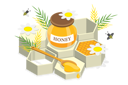 پیش‌نمایش فایل organic-honey-10393412 از پک مجموعه موضوعات متنوع ۰۸۳