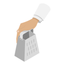 پیش‌نمایش فایل chef-using-cheese-grater-to-grate-cheese-on-food-10400828 از پک مجموعه موضوعات متنوع ۱۰۵