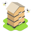 پیش‌نمایش فایل farmer-doing-bee-farming-to-get-honey-from-them-10400817 از پک مجموعه موضوعات متنوع ۱۰۵