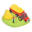 پیش‌نمایش فایل farmer-loading-the-harvested-crops-in-tractor-10400823 از پک مجموعه موضوعات متنوع ۱۰۵