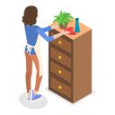 پیش‌نمایش فایل mother-cleaning-dust-from-house-furniture-10400882 از پک مجموعه موضوعات متنوع ۱۰۴