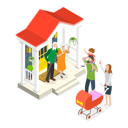پیش‌نمایش فایل mother-father-and-child-going-back-to-city-from-grandparents-house-in-village-10400881 از پک مجموعه موضوعات متنوع ۱۰۴