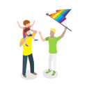 پیش‌نمایش فایل lgbtq-family-celebrating-and-cheering-10400712 از پک مجموعه موضوعات متنوع ۰۹۲