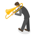 پیش‌نمایش فایل man-playing-buisine-trumpet-in-jazz-band-10400743 از پک مجموعه موضوعات متنوع ۰۹۲