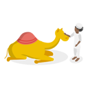 پیش‌نمایش فایل muslim-man-with-camel-10400709 از پک مجموعه موضوعات متنوع ۰۹۲