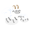پیش‌نمایش فایل sheep-playing-with-his-kids-in-farm-10400718 از پک مجموعه موضوعات متنوع ۰۹۲