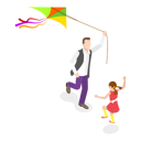 پیش‌نمایش فایل father-flying-kite-with-daughter-10445553 از پک مجموعه موضوعات متنوع ۱۰۱