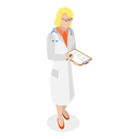 پیش‌نمایش فایل female-doctor-checking-list-of-patient-in-clinic-10445546 از پک مجموعه موضوعات متنوع ۱۰۱