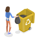 پیش‌نمایش فایل housekeeper-dumping-the-house-waste-in-dustbin-10445555 از پک مجموعه موضوعات متنوع ۱۰۱