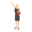 پیش‌نمایش فایل woman-waving-hand-at-person-10445583 از پک مجموعه موضوعات متنوع ۱۰۱