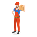 پیش‌نمایش فایل man-in-courier-boy-uniform-delivering-parcel-10445462 از پک مجموعه موضوعات متنوع ۰۹۹