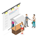پیش‌نمایش فایل businessman-giving-presentation-at-trade-show-10445451 از پک مجموعه موضوعات متنوع ۰۹۸