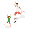 پیش‌نمایش فایل father-and-child-playing-football-together-10445438 از پک مجموعه موضوعات متنوع ۰۹۸