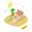 پیش‌نمایش فایل lifeguard-tower-on-beach-side-10445439 از پک مجموعه موضوعات متنوع ۰۹۸