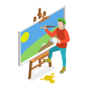 پیش‌نمایش فایل boy-drawing-in-art-class-10445407 از پک مجموعه موضوعات متنوع ۰۹۷