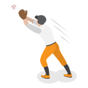 پیش‌نمایش فایل baseball-player-catching-ball-10445329 از پک مجموعه موضوعات متنوع ۰۹۶