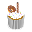 پیش‌نمایش فایل chocolate-cupcake-with-donut-on-top-10445319 از پک مجموعه موضوعات متنوع ۰۹۶