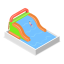 پیش‌نمایش فایل bouncy-inflatable-water-slide-10445264 از پک مجموعه موضوعات متنوع ۰۹۵