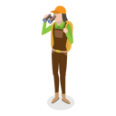 پیش‌نمایش فایل female-hunter-looking-for-prey-for-hunting-10445245 از پک مجموعه موضوعات متنوع ۰۹۵