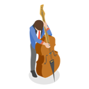 پیش‌نمایش فایل man-playing-violin-in-jazz-band-10445216 از پک مجموعه موضوعات متنوع ۰۹۴
