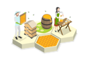 پیش‌نمایش فایل bee-prduct-10730669 از پک مجموعه موضوعات متنوع ۱۱۱