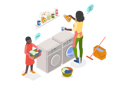 پیش‌نمایش فایل mom-and-daughter-doing-housework-10730677 از پک مجموعه موضوعات متنوع ۱۱۱