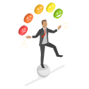 پیش‌نمایش فایل man-is-balancing-his-emotions-10730745 از پک مجموعه موضوعات متنوع ۱۱۳